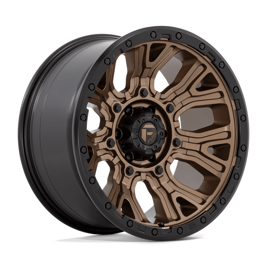 Fuel D826 TRACTION 20x10 ET-18 6x139.7 106.10mm MATTE BRONZE W/ BLACK RING (Load Rated 1134kg)