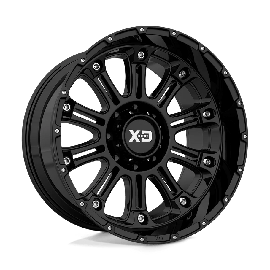 XD XD829 HOSS II 17x9 ET18 6x139.7 106.10mm GLOSS BLACK (Load Rated 1134kg)