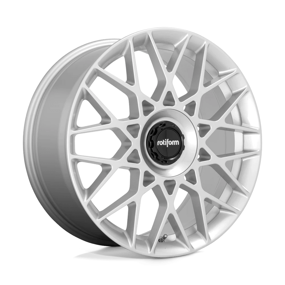 Rotiform R167 BLQ-C 19x8.5 ET45 5x108/114.3 72.56mm SILVER (Load Rated 726kg)