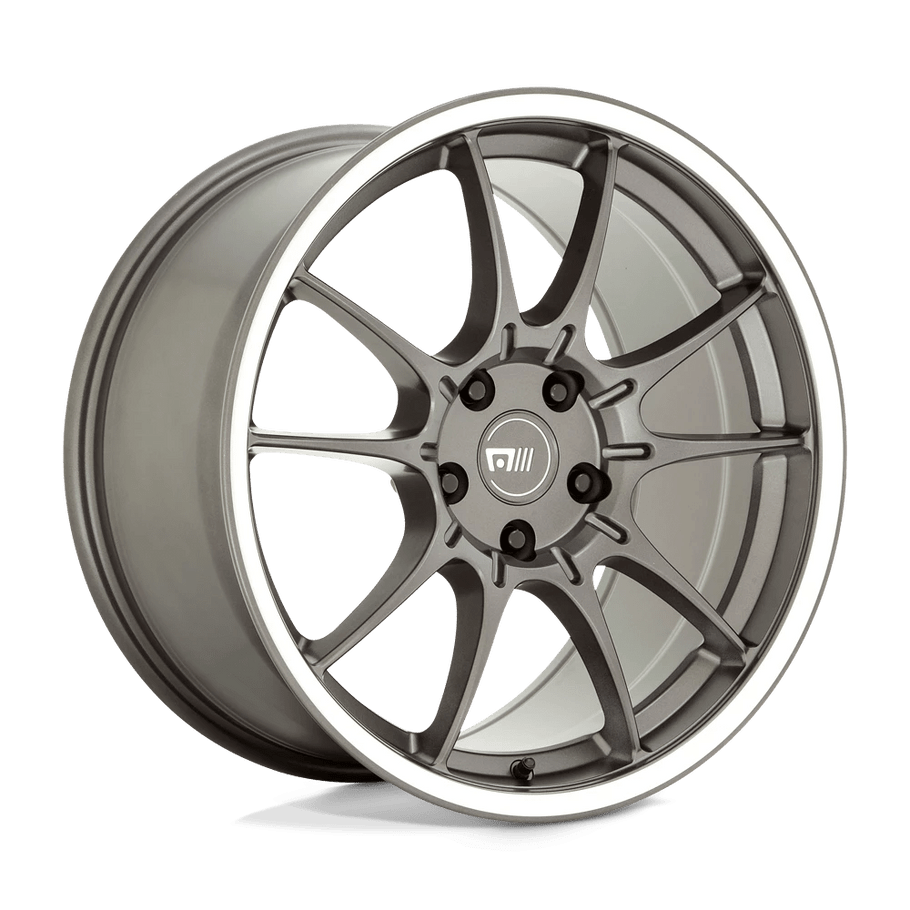 Motegi Racing MR152 SS5 18x9.5 ET40 5x114.3 72.56mm GUNMETAL W/ MACHINED LIP (Load Rated 581kg)