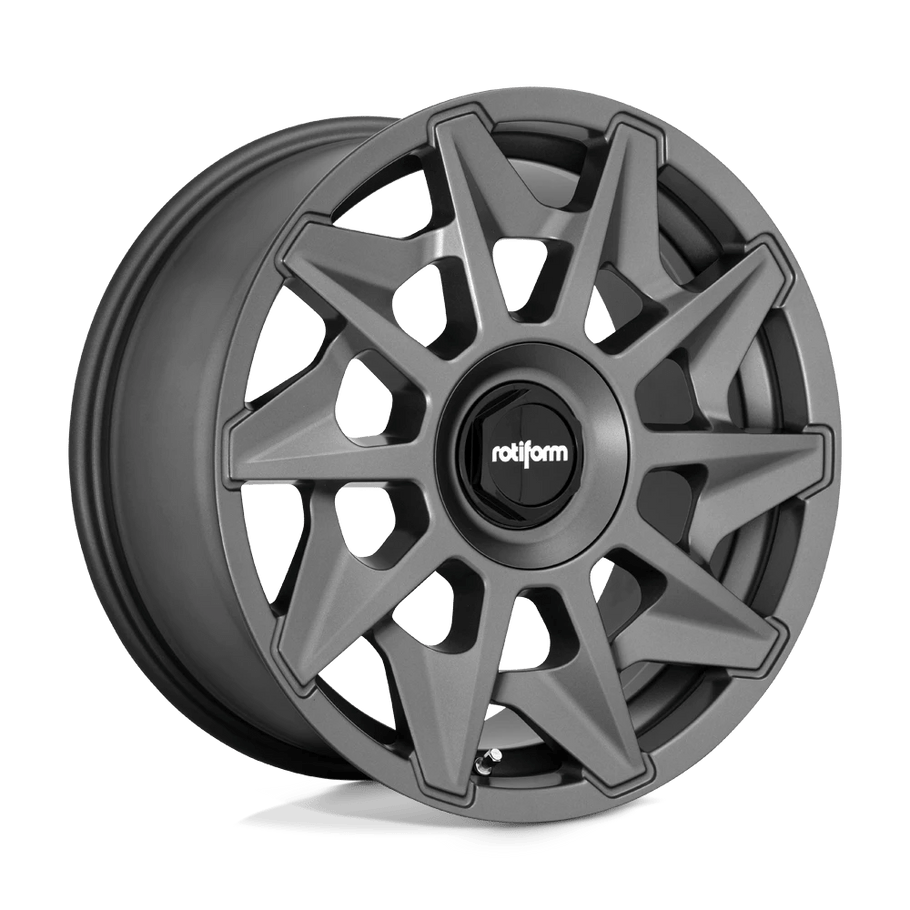 Rotiform R128 CVT 20x8.5 ET45 5x112/120 72.56mm MATTE ANTHRACITE (Load Rated 726kg)