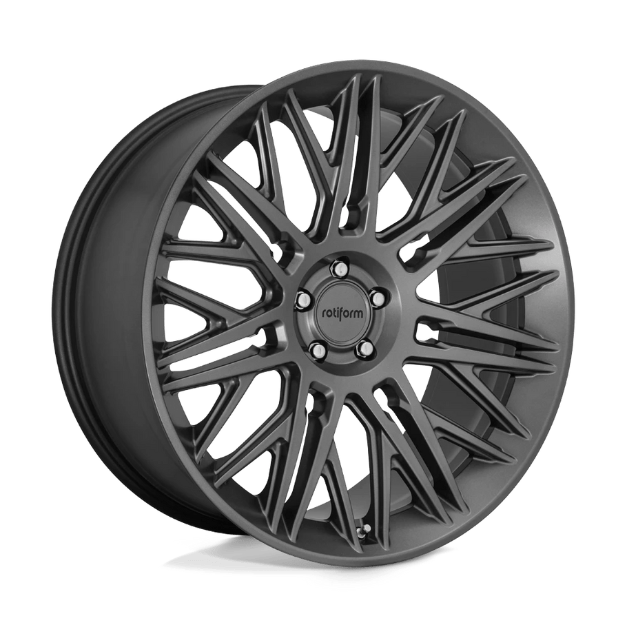 Rotiform R163 JDR 22x10 ET25 5x130 84.10mm MATTE ANTHRACITE (Load Rated 1134kg)