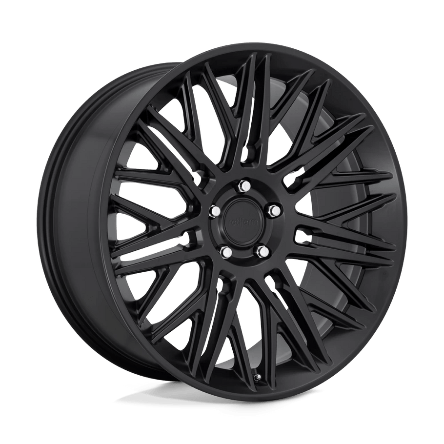 Rotiform R164 JDR 22x10 ET25 5x130 84.10mm MATTE BLACK (Load Rated 1134kg)