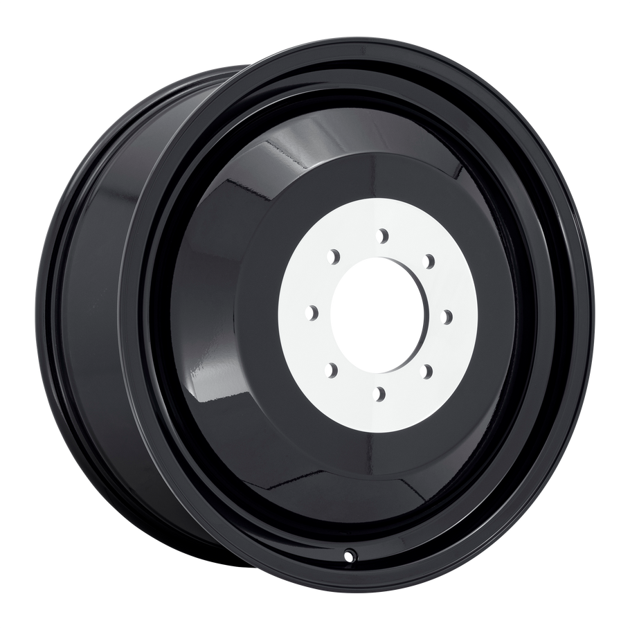 Fuel D500 DUALIE INNER 20x8.25 ET78 8x165 121.50mm GLOSS BLACK (Load Rated 1134kg)