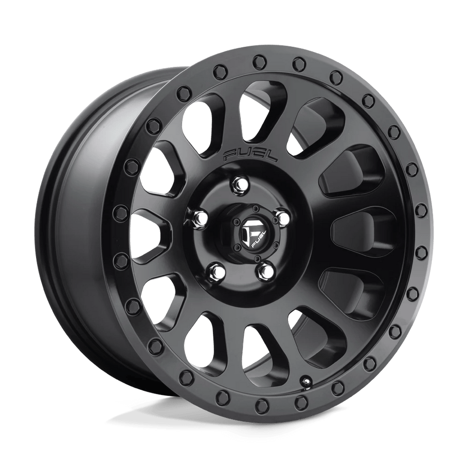 Fuel D579 VECTOR 17x9 ET-12 5x127 78.10mm MATTE BLACK (Load Rated 1134kg)