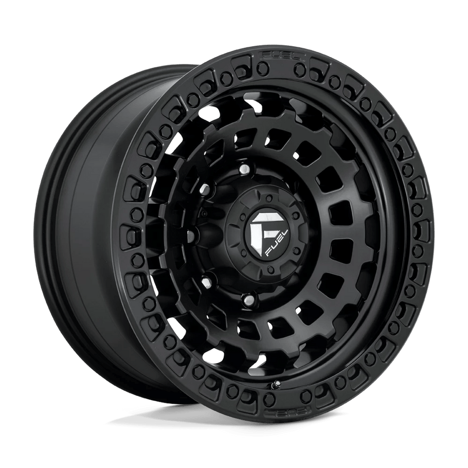 Fuel D633 ZEPHYR 20x9 ET20 6x139.7 106.10mm MATTE BLACK (Load Rated 1134kg)
