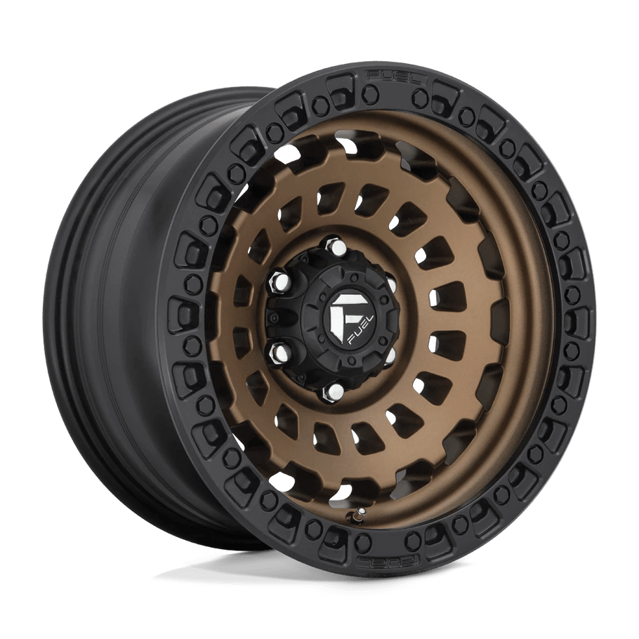 Fuel D634 ZEPHYR 20x9 ET01 5x127 71.50mm MATTE BRONZE BLACK BEAD RING (Load Rated 1134kg)