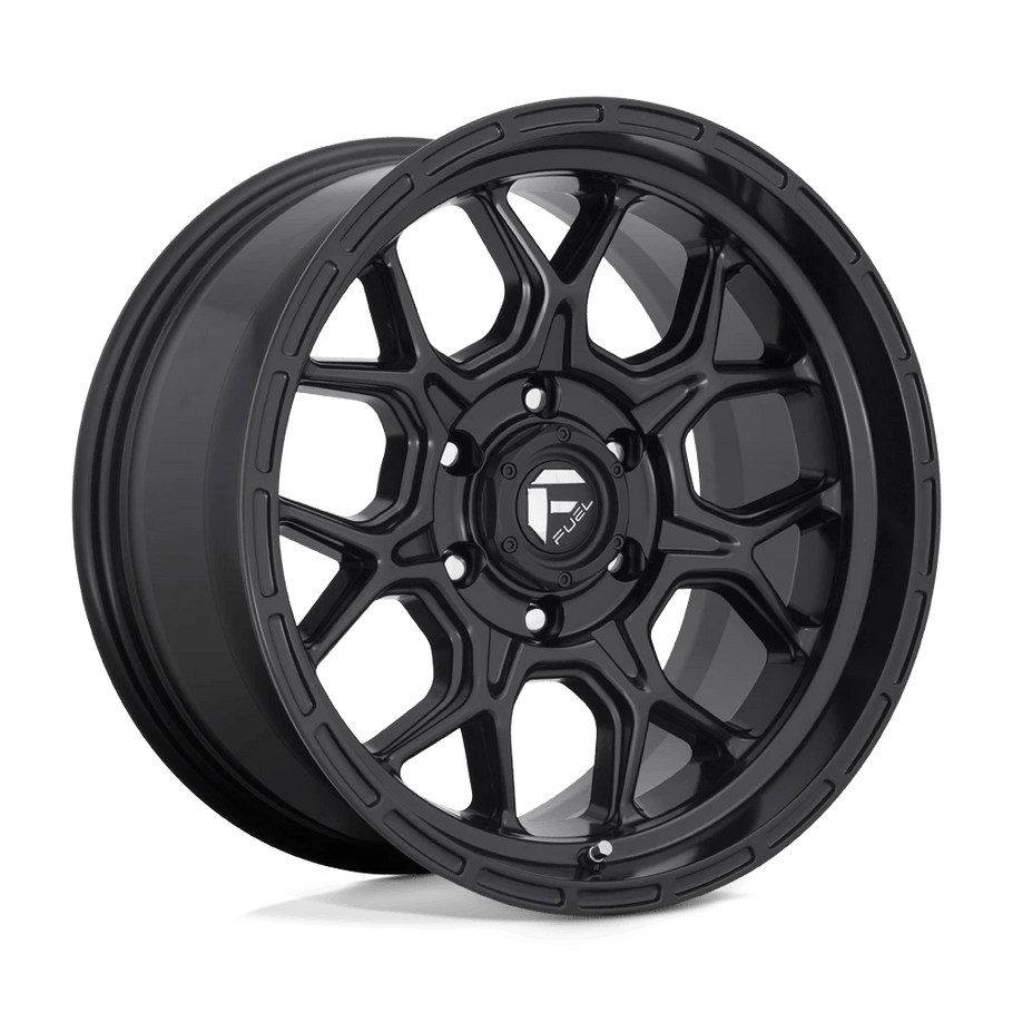 Fuel D670 TECH 20x9 ET20 6x139.7 106.10mm MATTE BLACK (Load Rated 1134kg)