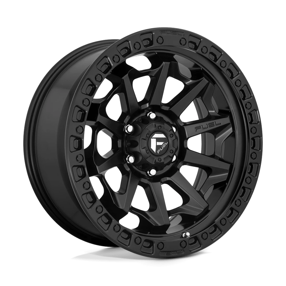 Fuel D694 COVERT 16x8 ET01 6x139.7 106.10mm MATTE BLACK (Load Rated 1043kg)