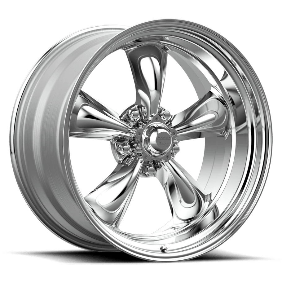American Racing VN515 TORQ THRUST II 1 PC 17x8 ET08 5x120.65 83.06mm POLISHED (Load Rated 771kg)