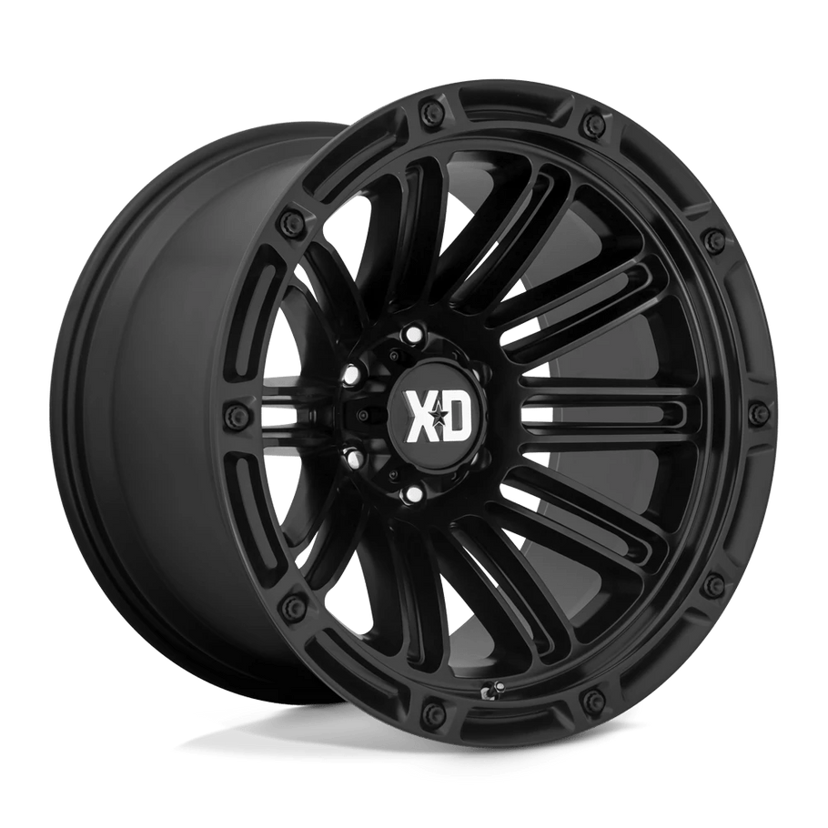 XD XD846 DOUBLE DEUCE 20x10 ET-18 6x135 87.10mm SATIN BLACK (Load Rated 1134kg)