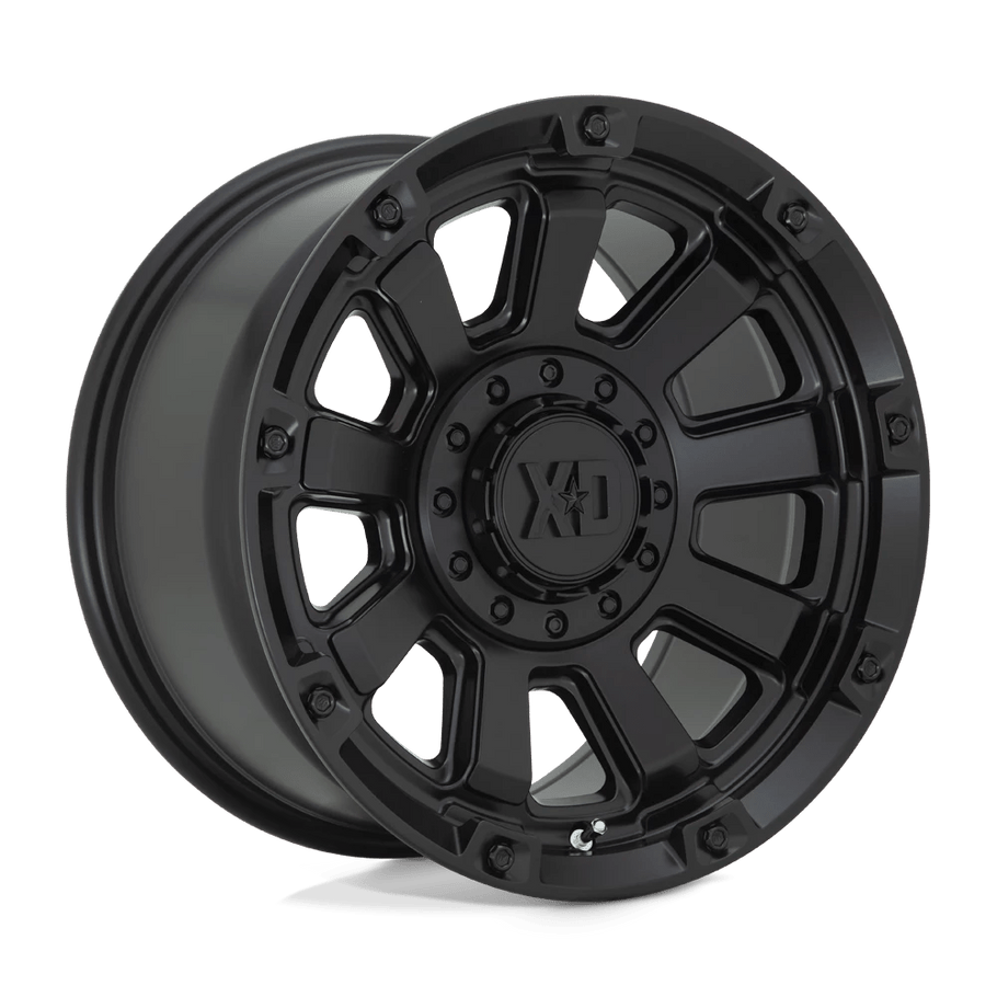 XD XD852 GAUNTLET 17x9 ET0 6x135/139.7 106.10mm SATIN BLACK (Load Rated 1134kg)