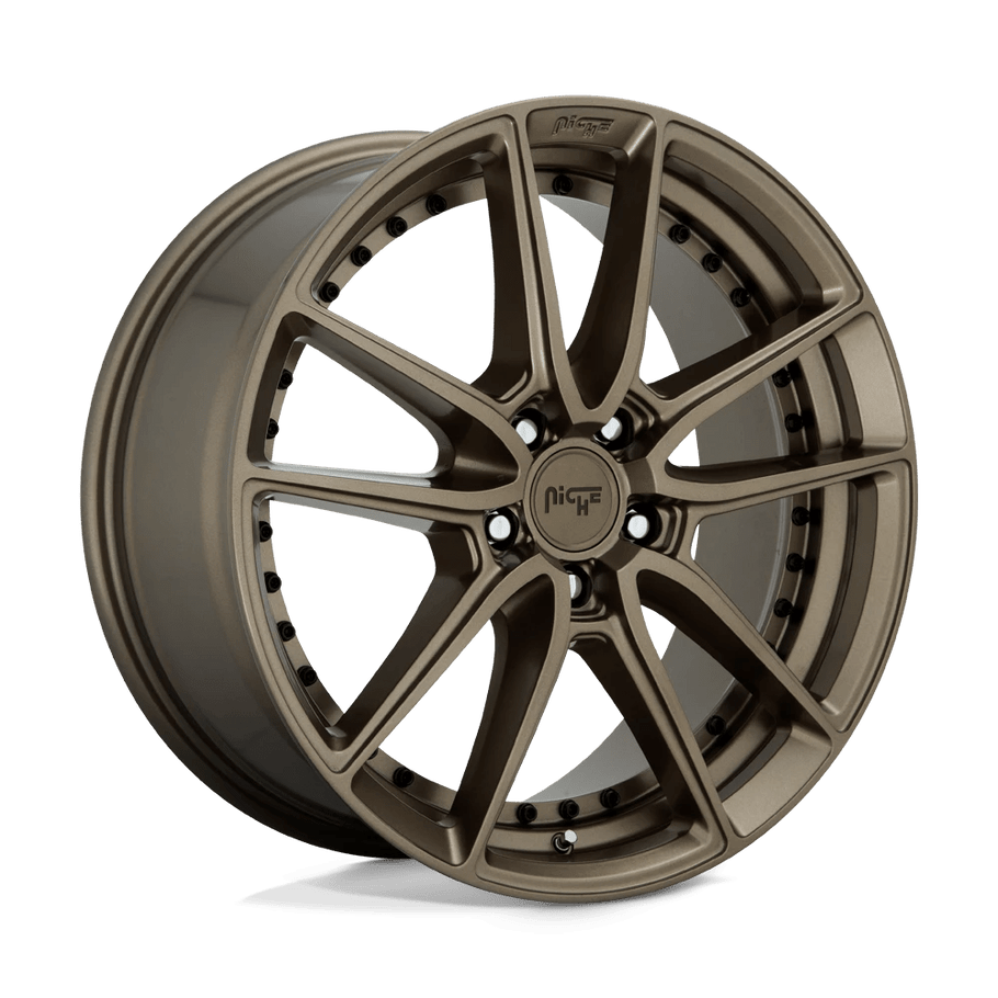 Niche M222 DFS 18x8 ET40 5x108 72.56mm MATTE BRONZE (Load Rated 816kg)