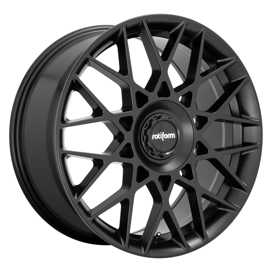 Rotiform R165 BLQ-C 19x8.5 ET35 CUSTOM 66.56mm MATTE BLACK (Load Rated 726kg)