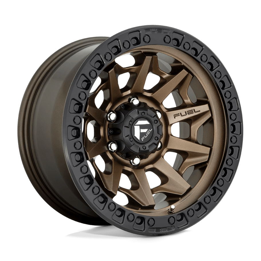 Fuel D696 COVERT 17x9 ET-12 6x139.7 106.10mm MATTE BRONZE BLACK BEAD RING (Load Rated 1134kg)