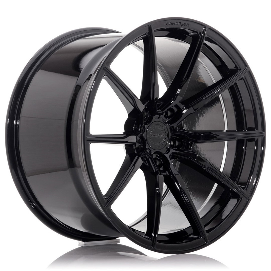 Concaver CVR4 20x9 ET20-35 CUSTOM PCD Platinum Black