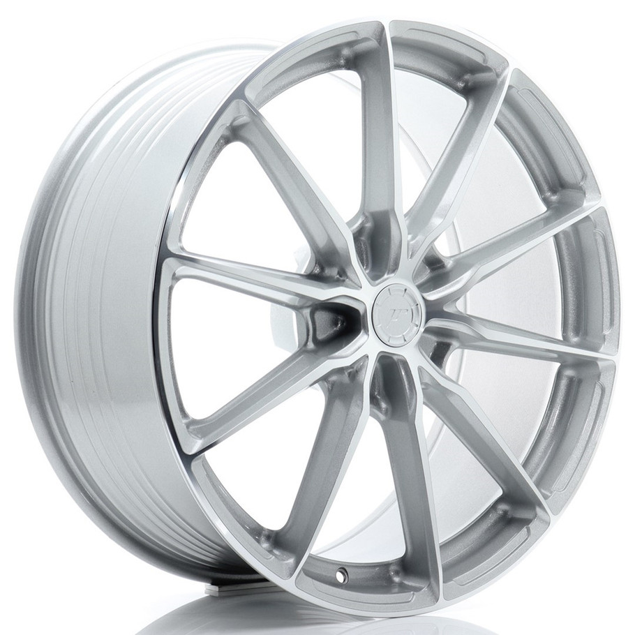 JR Wheels JR37 21x10 ET10-64 5H CUSTOM PCD Silver Machined