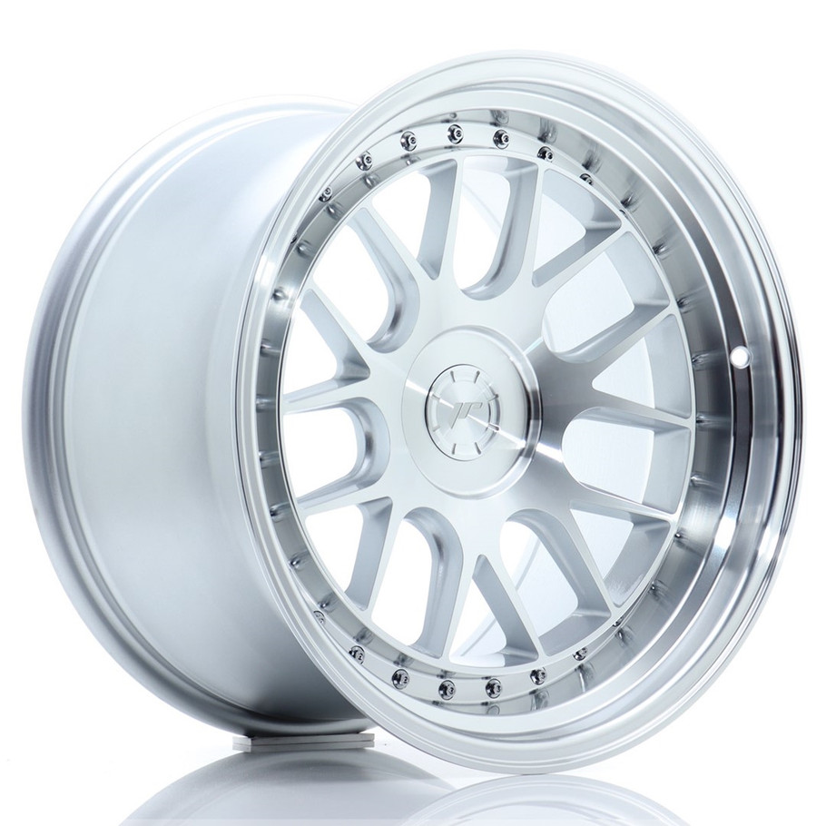 JR Wheels JR40 18x10.5 ET15-22 5H CUSTOM PCD Silver Machined Face