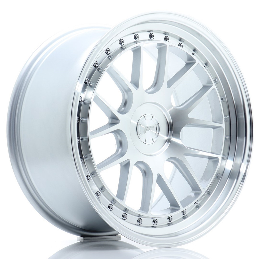 JR Wheels JR40 19x9.5 ET15-30 5H CUSTOM PCD Silver Machined Face