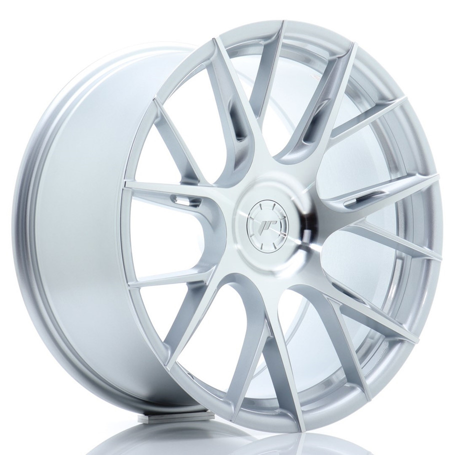 JR Wheels JR42 19x9.5 ET20-42 5H CUSTOM PCD Silver Machined Face