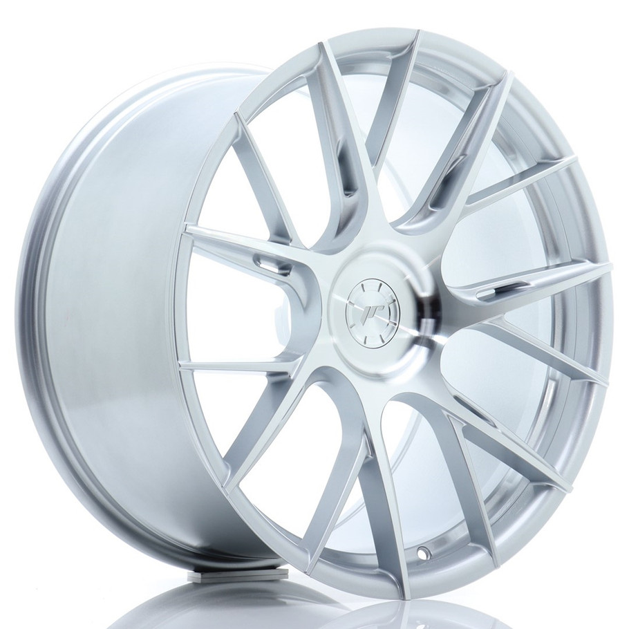 JR Wheels JR42 20x10 ET35-42 5H CUSTOM PCD Silver Machined Face