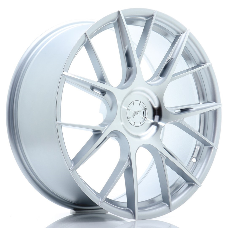 JR Wheels JR42 20x9 ET20-50 5H CUSTOM PCD Silver Machined Face