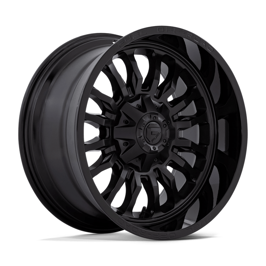 Fuel D796 ARC 20x10 ET-18 6x135/139.7 106.10mm MATTE BLACK W/ GLOSS BLACK LIP (Load Rated 1134kg)