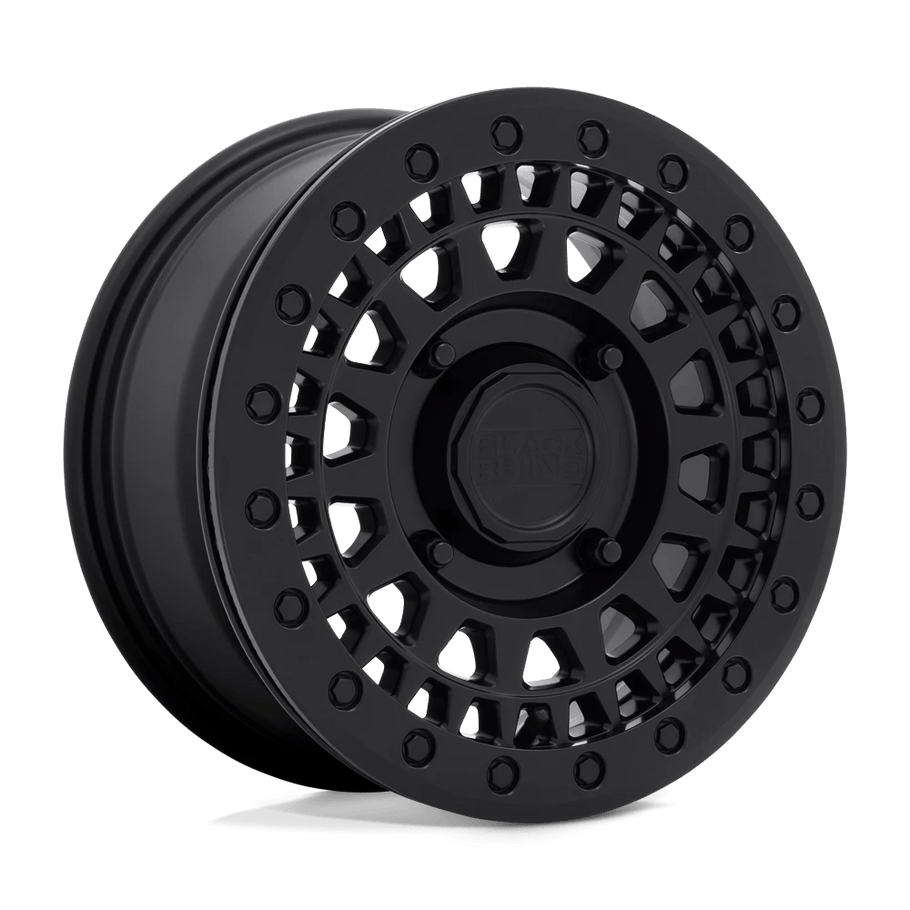 Black Rhino PARKER UTV BEADLOCK 14x7 ET51 4x110 80.20mm MATTE BLACK (Load Rated 726kg)