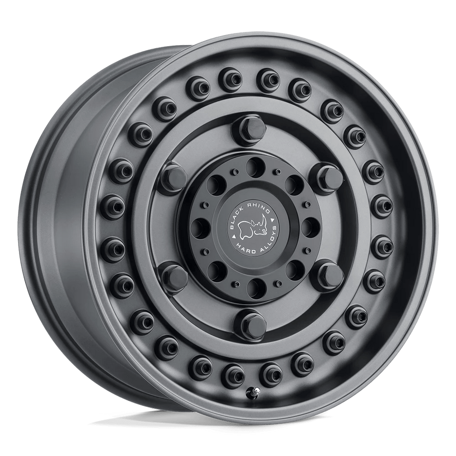 Black Rhino ARMORY 17x9.5 ET-18 5x127/140 78.10mm GUN BLACK (Load Rated 1134kg)