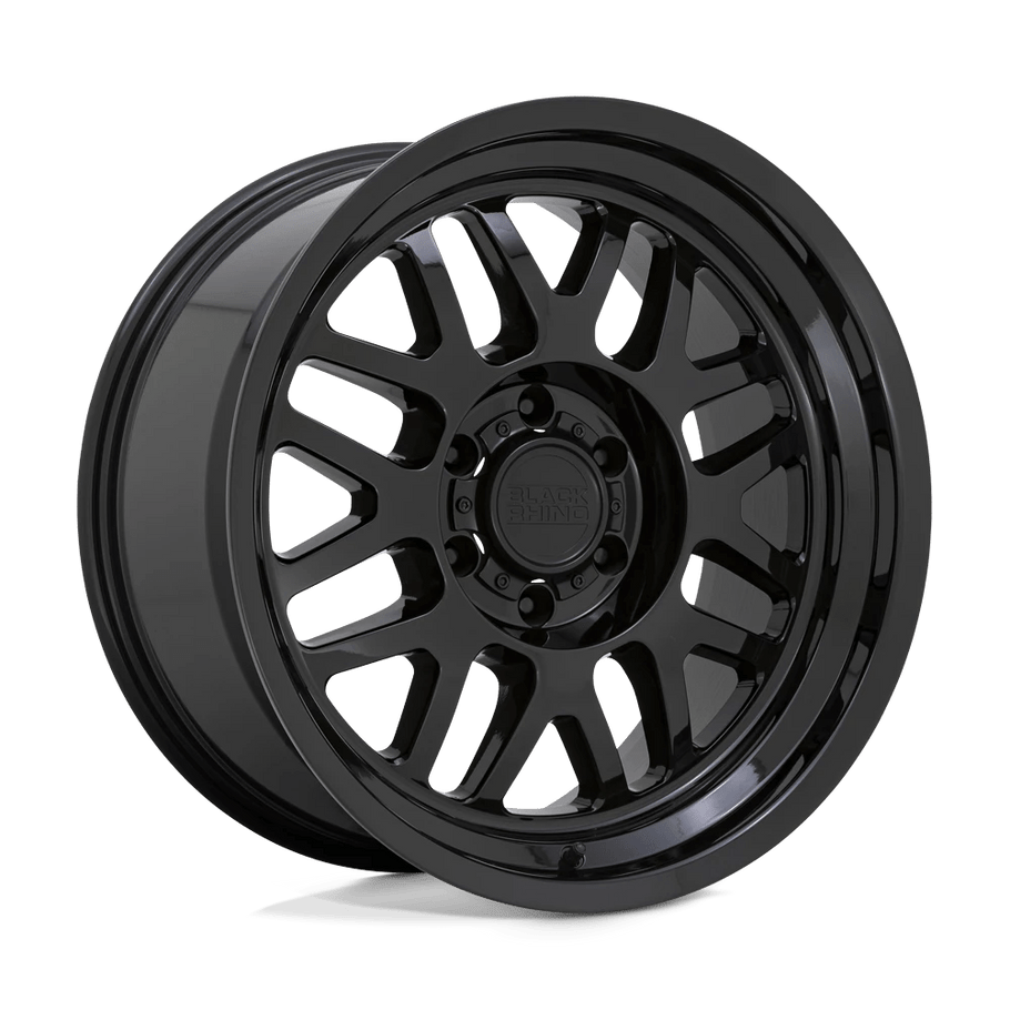 Black Rhino DELTA 17x9.5 ET-18 6x139.7 112.10mm GLOSS BLACK (Load Rated 1134kg)