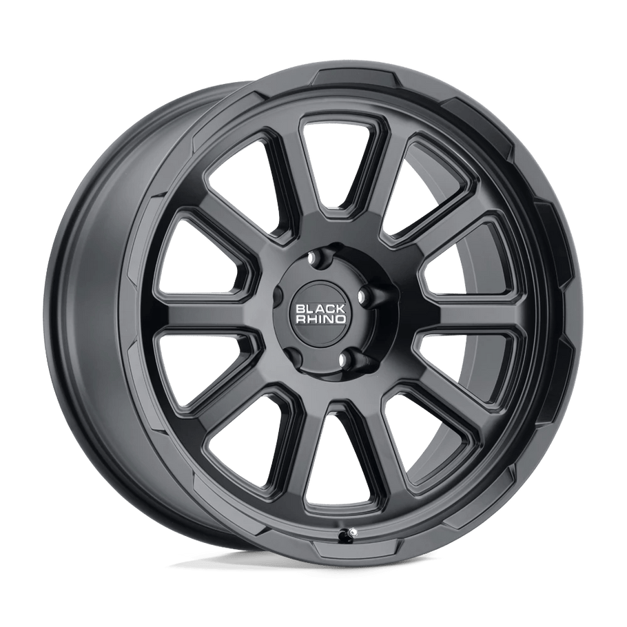 Black Rhino CHASE 20x8.5 ET10 5x112 66.56mm MATTE BLACK (Load Rated 1111kg)