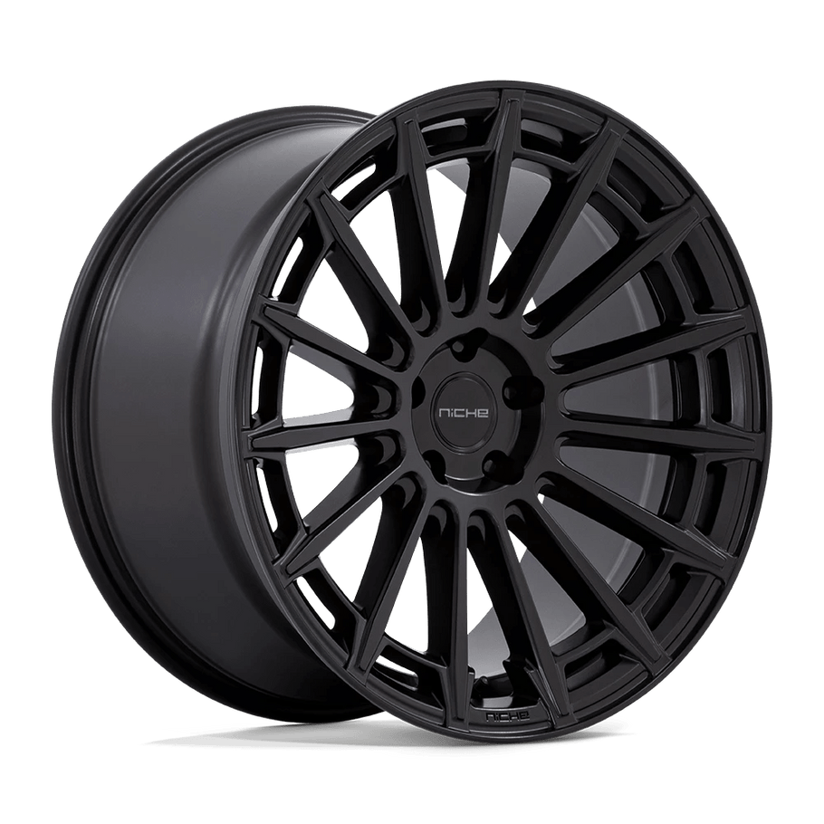 Niche M274 AMALFI 20x10.5 ET20 5x120 72.56mm MATTE BLACK (Load Rated 816kg)