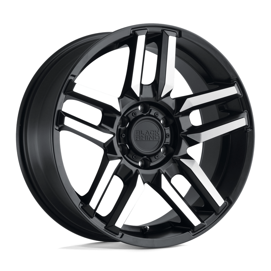 Black Rhino MESA 17x8.5 ET0 5x139.7 78.10mm MATTE BLACK W/ MACHINED FACE (Load Rated 1134kg)