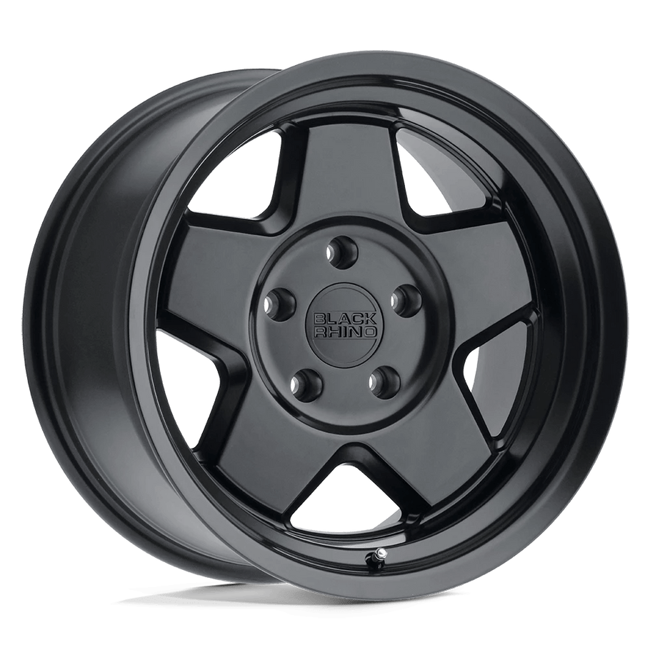 Black Rhino REALM 18x9.5 ET0 6x114.3 76.10mm MATTE BLACK (Load Rated 1134kg)