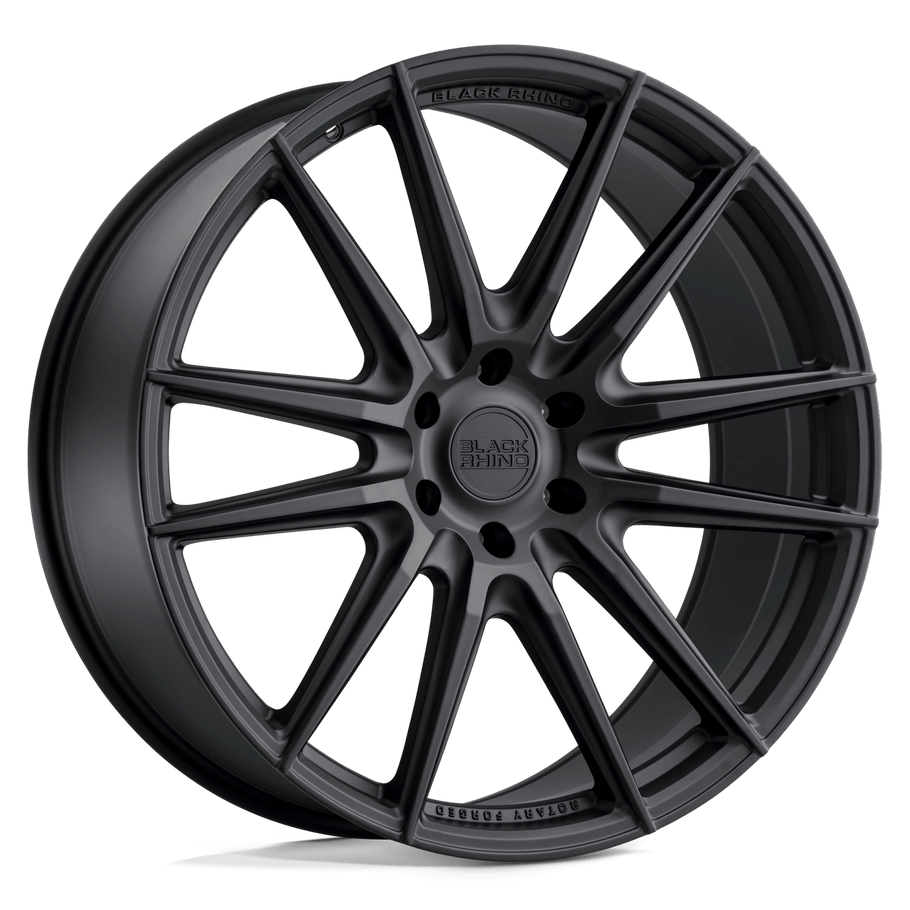 Black Rhino MADAGASCAR 20x9 ET40 6x139.7 112.10mm MATTE BLACK (Load Rated 907kg)