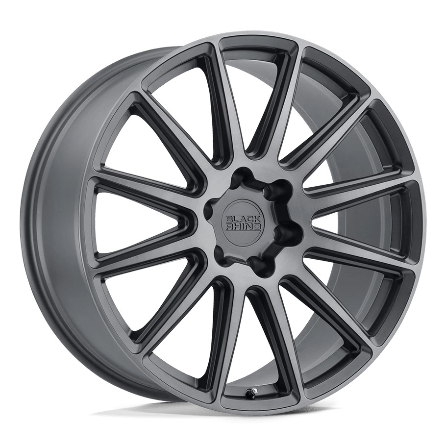 Black Rhino WAZA 20x9 ET30 5x127 71.50mm BRUSHED GUNMETAL (Load Rated 1111kg)