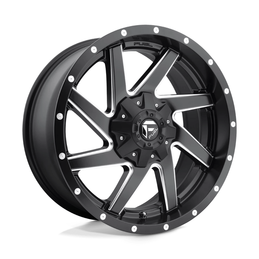 Fuel D594 RENEGADE 20x10 ET-18 5x114.3/127 78.10mm MATTE BLACK MILLED (Load Rated 1134kg)