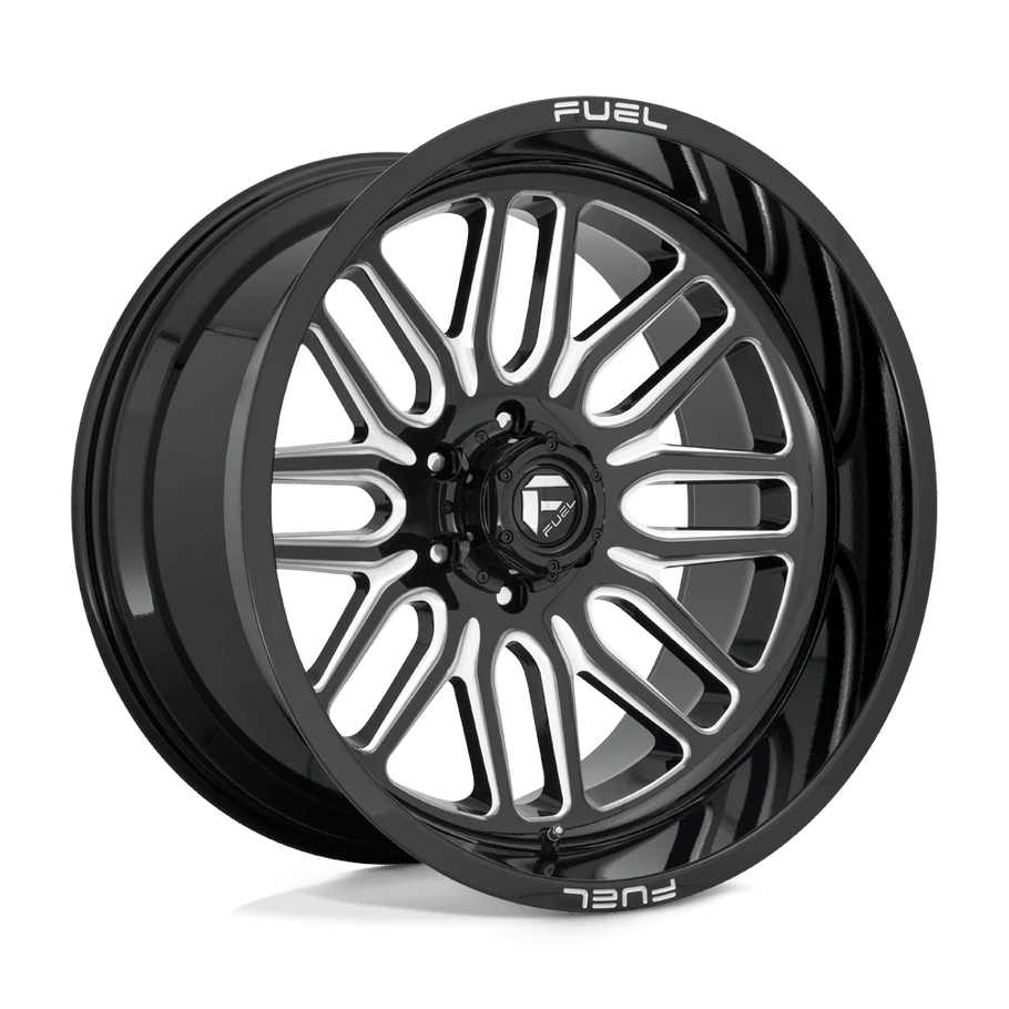 Fuel D662 IGNITE 22x12 ET-43 6x135 87.10mm GLOSS BLACK MILLED (Load Rated 1043kg)