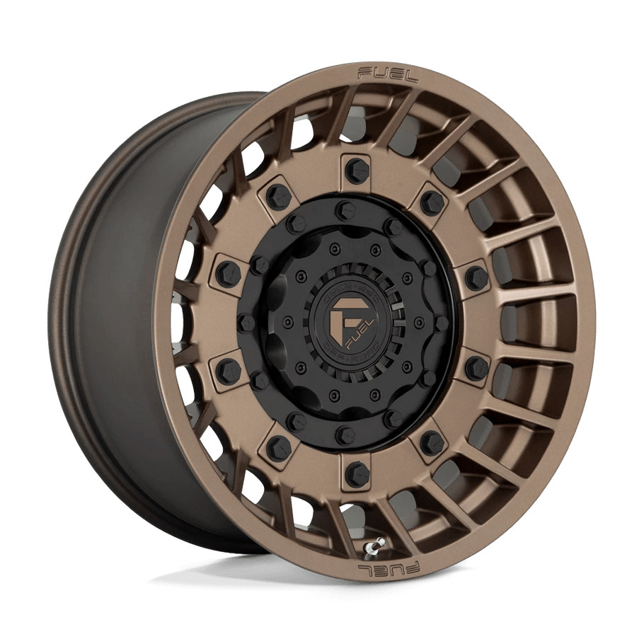 Fuel D725 MILITIA 17x9 ET01 6x135/139.7 106.10mm MATTE BRONZE & BLACK (Load Rated 1134kg)