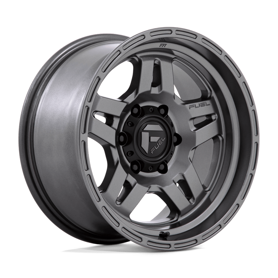 Fuel D801 OXIDE 17x8.5 ET01 5x127 71.50mm MATTE GUNMETAL (Load Rated 1134kg)