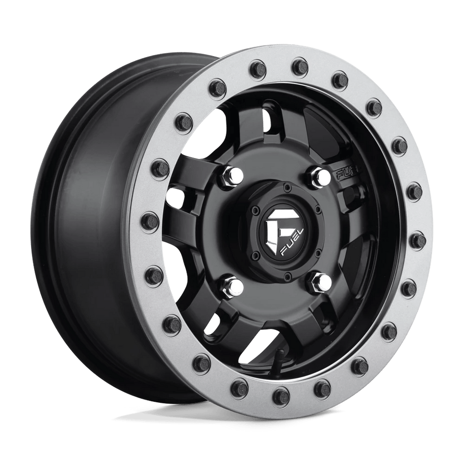 Fuel D917 ANZA BEADLOCK 14x7 ET13 4x156 132.00mm MATTE BLACK (Load Rated 454kg)