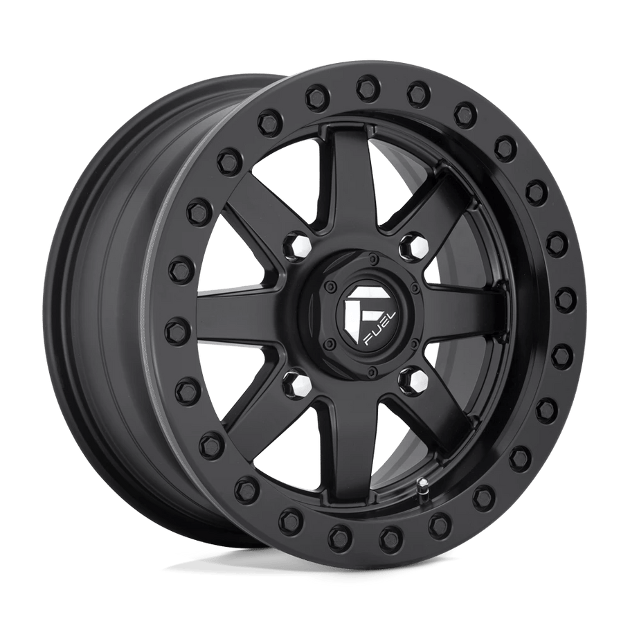 Fuel D936 MAVERICK BEADLOCK 15x7 ET38 4x137 110.10mm MATTE BLACK (Load Rated 454kg)