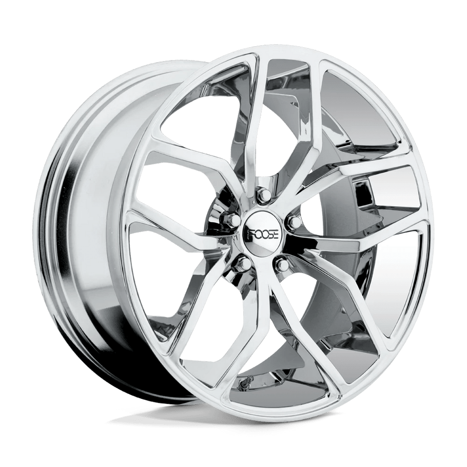 Foose F148 OUTCAST 20x10 ET40 5x120 72.56mm CHROME PLATED (Load Rated 726kg)
