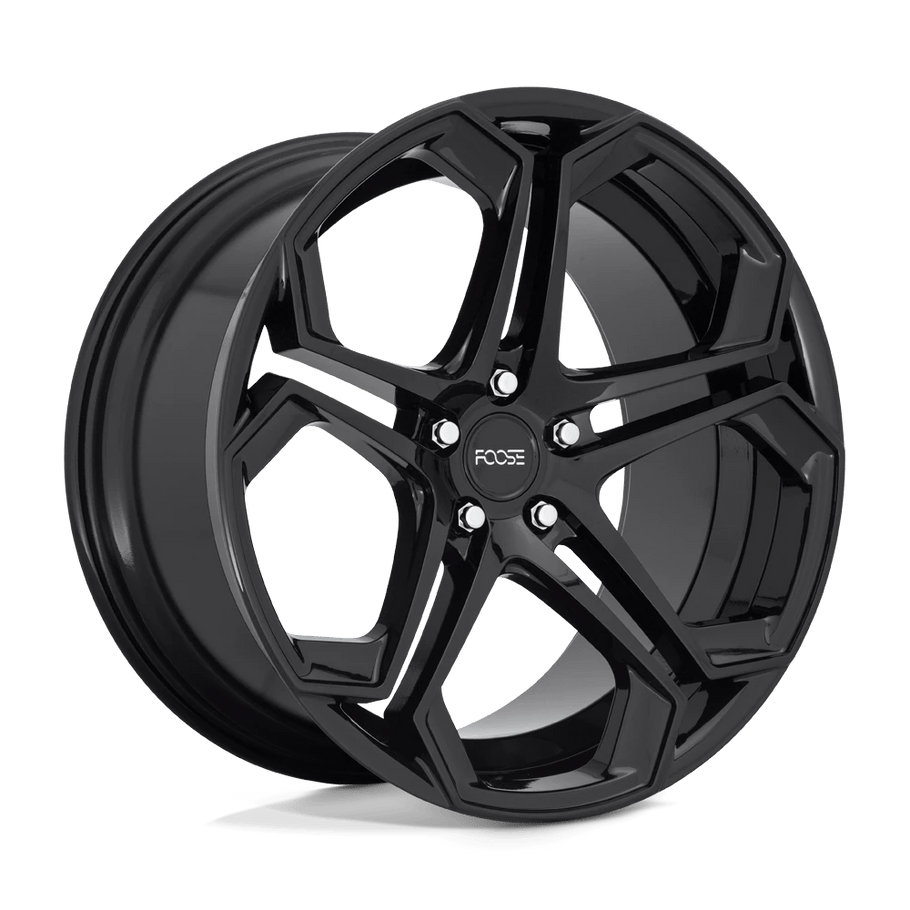 Foose F169 IMPALA 20x10.5 ET20 5x115 71.50mm GLOSS BLACK (Load Rated 862kg)