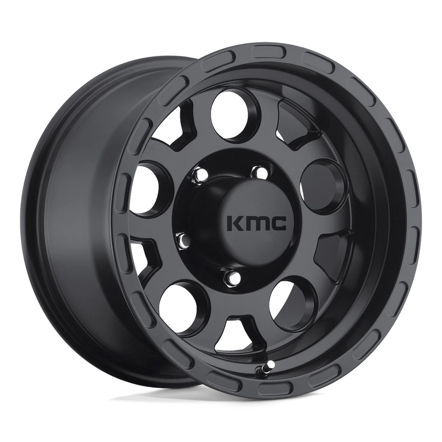 KMC KM522 ENDURO 18x9 ET0 6x139.7 108.00mm MATTE BLACK (Load Rated 998kg)