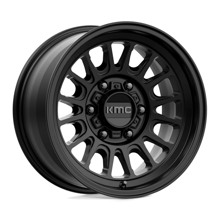 KMC KM724 IMPACT OL 17x8.5 ET0 6x135 87.10mm SATIN BLACK (Load Rated 1134kg)