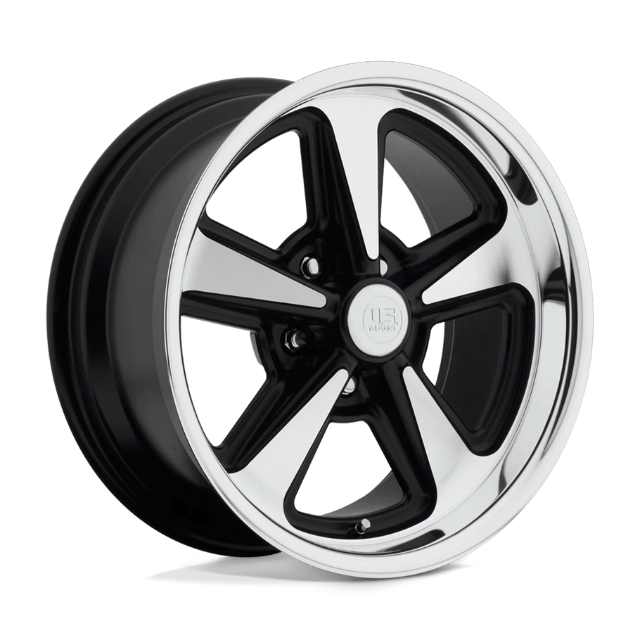 US MAGS U109 BANDIT 18x9 ET08 5x120.65 72.56mm MATTE BLACK MACHINED (Load Rated 726kg)