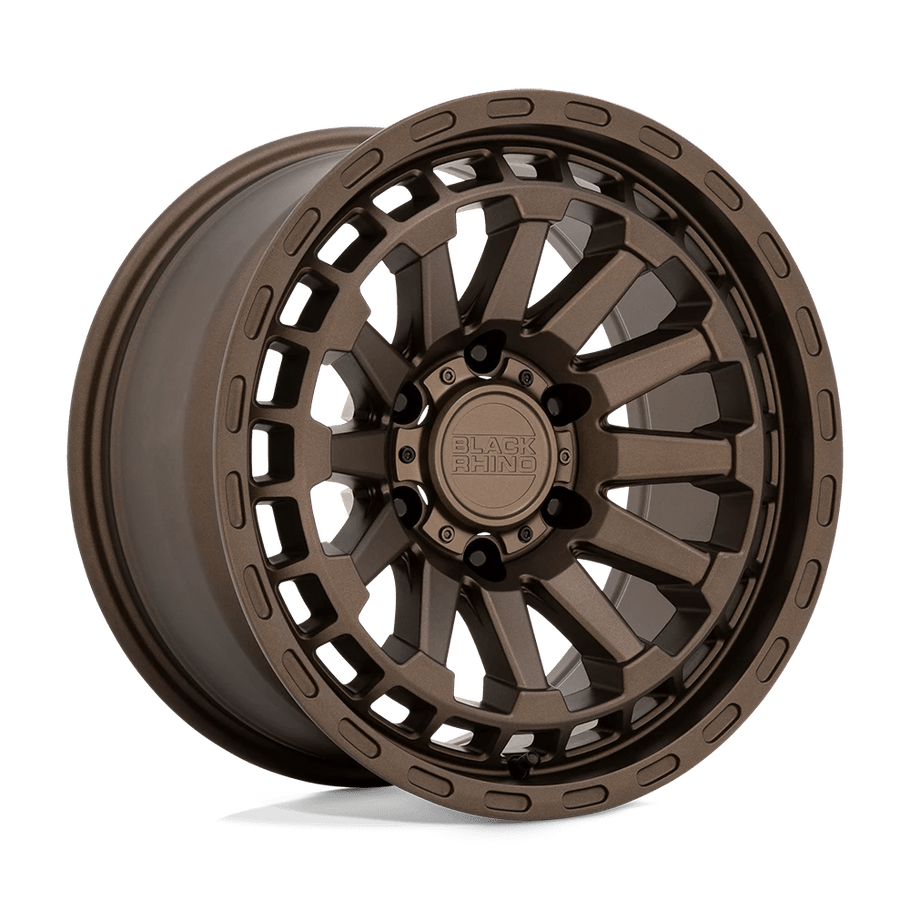 Black Rhino RAID 17x8.5 ET0 6x139.7 112.10mm MATTE BRONZE (Load Rated 1134kg)