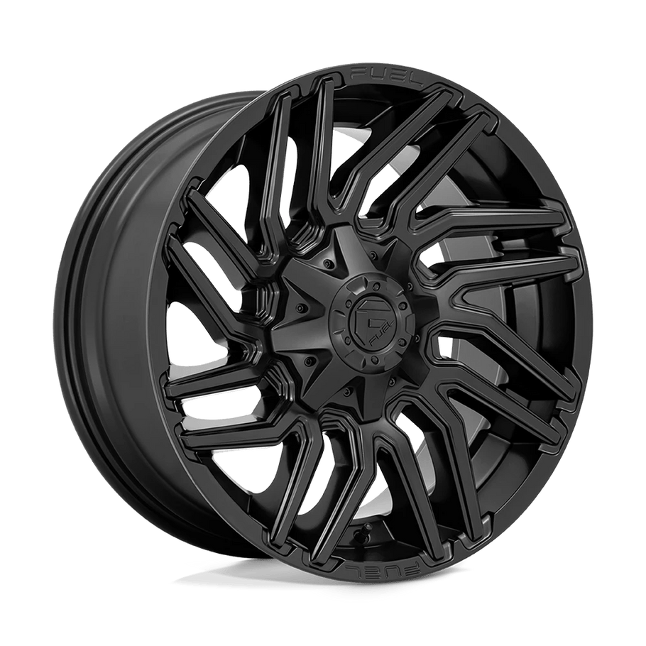 Fuel D775 TYPHOON 20x9 ET01 8x170 125.10mm MATTE BLACK (Load Rated 1678kg)