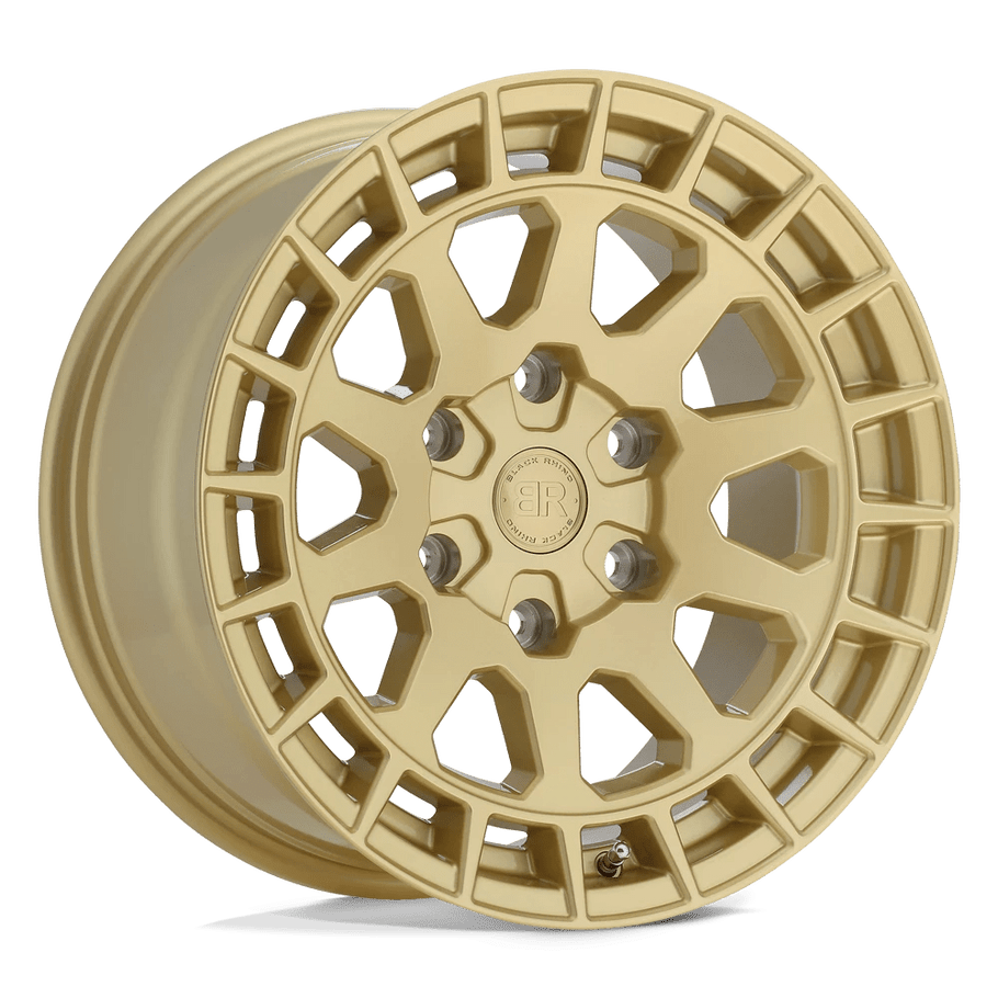 Black Rhino BOXER 17x8 ET40 5x108 72.10mm GLOSS GOLD (Load Rated 624kg)